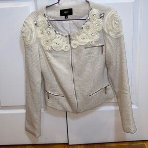 Off White Floral Jacket